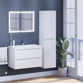 Тумба под раковину Uperwood Tanos 80 см, подвесная, белая матовая в Уфе - ufa.ok-mebel.com | фото 11