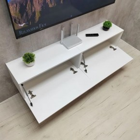 Тумба подвесная под ТВ LINES MTV1-MA 750 Белый матовый (Белый-M 10.1.2) в Уфе - ufa.ok-mebel.com | фото 10