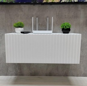 Тумба подвесная под ТВ LINES MTV1-MA 750 Белый матовый (Белый-M 10.1.2) в Уфе - ufa.ok-mebel.com | фото 2