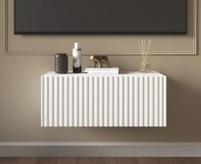 Тумба подвесная под ТВ LINES MTV1-MA 750 Белый матовый (Белый-M 10.1.2) в Уфе - ufa.ok-mebel.com | фото 7