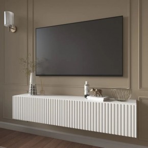 Тумба подвесная под ТВ LINES MTV1-MA 750 Белый матовый (Белый-M 10.1.2) в Уфе - ufa.ok-mebel.com | фото 9