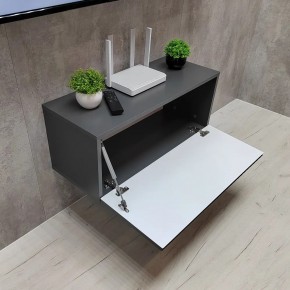Тумба подвесная под ТВ LINES MTV1-MA 750 Темно-серый (Графит-M 10.1.25) в Уфе - ufa.ok-mebel.com | фото 3