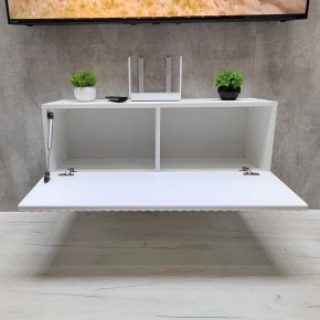 Тумба подвесная под ТВ LINES MTV3-MA 900 Белый матовый (Белый-M 10.1.2) в Уфе - ufa.ok-mebel.com | фото 2