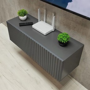 Тумба подвесная под ТВ LINES MTV3-MA 900 Темно-серый (Графит-M 10.1.25) в Уфе - ufa.ok-mebel.com | фото 2
