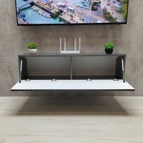 Тумба подвесная под ТВ LINES MTV4-MA 1150 Темно-серый (Графит-M 10.1.25) в Уфе - ufa.ok-mebel.com | фото 3