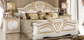 Тумба прикроватная (12.220) Грация (белый/золото) в Уфе - ufa.ok-mebel.com | фото 2