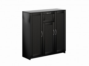 Тумба СИРИУС трехдверная с одним ящиком, цвет Дуб Венге в Уфе - ufa.ok-mebel.com | фото