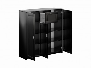 Тумба СИРИУС трехдверная с одним ящиком, цвет Дуб Венге в Уфе - ufa.ok-mebel.com | фото 3