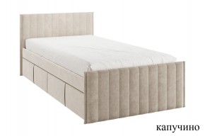 ТВИКС Кровать с ящиками 900 (капучино) в Уфе - ufa.ok-mebel.com | фото