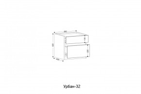 УРБАН- 32 Тумба в Уфе - ufa.ok-mebel.com | фото 2