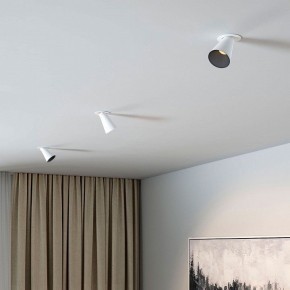 Встраиваемый светильник Elektrostandard Bell 25097/LED 8W 3000K белый в Уфе - ufa.ok-mebel.com | фото 4