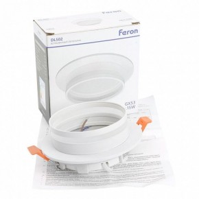 Встраиваемый светильник Feron DL502 51089 в Уфе - ufa.ok-mebel.com | фото 9