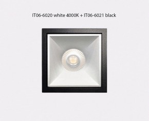 Встраиваемый светильник Italline IT06-6020 IT06-6020 white 4000K + IT06-6021 white в Уфе - ufa.ok-mebel.com | фото 3