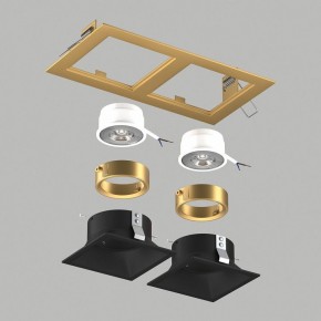 Встраиваемый светильник Lightstar Domino D5230707GMOD в Уфе - ufa.ok-mebel.com | фото 2