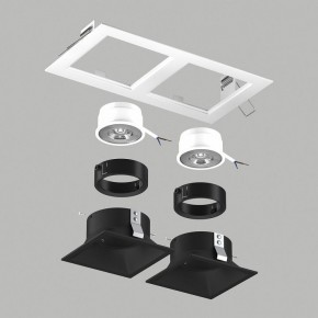 Встраиваемый светильник Lightstar Domino D5260707BMOD в Уфе - ufa.ok-mebel.com | фото 3