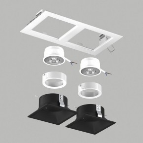 Встраиваемый светильник Lightstar Domino D5260707WMOD в Уфе - ufa.ok-mebel.com | фото 3