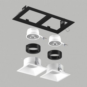 Встраиваемый светильник Lightstar Domino D5270606BMOD в Уфе - ufa.ok-mebel.com | фото 3