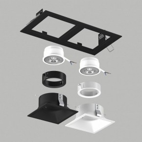 Встраиваемый светильник Lightstar Domino D5270607WBMOD в Уфе - ufa.ok-mebel.com | фото 3