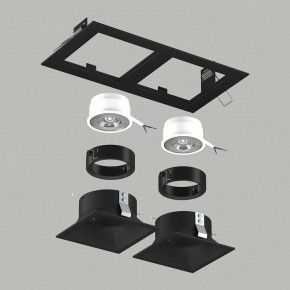 Встраиваемый светильник Lightstar Domino D5270707BMOD в Уфе - ufa.ok-mebel.com | фото 3