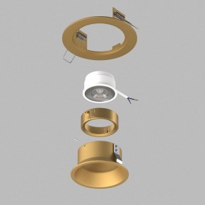 Встраиваемый светильник Lightstar Domino D61303GMOD в Уфе - ufa.ok-mebel.com | фото 3