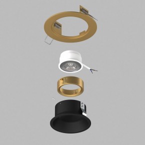 Встраиваемый светильник Lightstar Domino D61307GMOD в Уфе - ufa.ok-mebel.com | фото 3