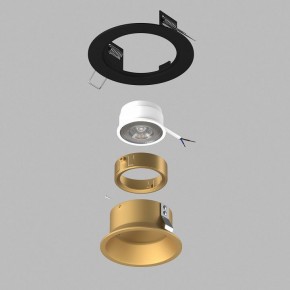Встраиваемый светильник Lightstar Domino D61703GMOD в Уфе - ufa.ok-mebel.com | фото 3