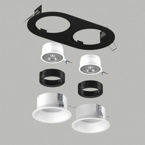 Встраиваемый светильник Lightstar Domino D6570606BMOD в Уфе - ufa.ok-mebel.com | фото 3