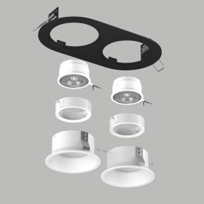 Встраиваемый светильник Lightstar Domino D6570606WMOD в Уфе - ufa.ok-mebel.com | фото 3