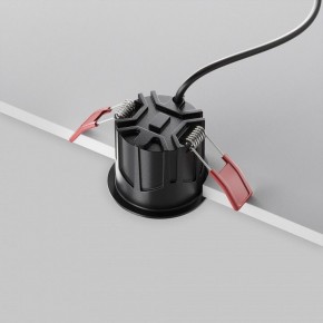 Встраиваемый светильник Maytoni Alfa LED DL043-01-10W2.7K-RD-B в Уфе - ufa.ok-mebel.com | фото 9