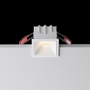 Встраиваемый светильник Maytoni Alfa LED DL043-01-10W3K-SQ-W-1 в Уфе - ufa.ok-mebel.com | фото 5