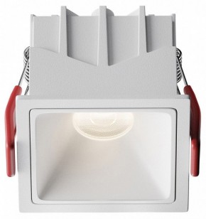 Встраиваемый светильник Maytoni Alfa LED DL043-01-10W4K-SQ-W-1 в Уфе - ufa.ok-mebel.com | фото