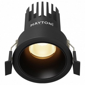 Встраиваемый светильник Maytoni Dip DL115-10W-2.7K-B в Уфе - ufa.ok-mebel.com | фото