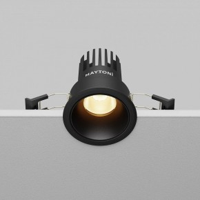 Встраиваемый светильник Maytoni Dip DL115-10W-2.7K-B в Уфе - ufa.ok-mebel.com | фото 5
