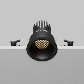 Встраиваемый светильник Maytoni Dip DL115-10W-2.7K-B в Уфе - ufa.ok-mebel.com | фото 7