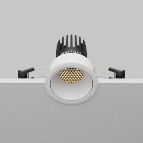 Встраиваемый светильник Maytoni Dip DL115-10W-2.7K-W в Уфе - ufa.ok-mebel.com | фото 7