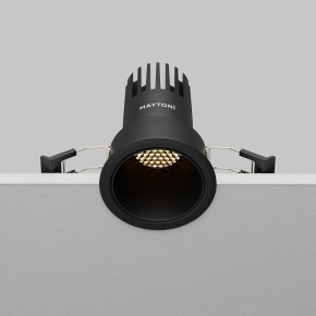 Встраиваемый светильник Maytoni Dip DL116-10W-2.7K-B в Уфе - ufa.ok-mebel.com | фото 7