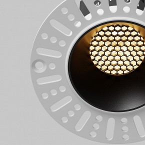 Встраиваемый светильник Maytoni Dip DL119-10W-2.7K-TRS-B в Уфе - ufa.ok-mebel.com | фото 12