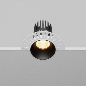 Встраиваемый светильник Maytoni Dip DL119-10W-2.7K-TRS-B в Уфе - ufa.ok-mebel.com | фото 5
