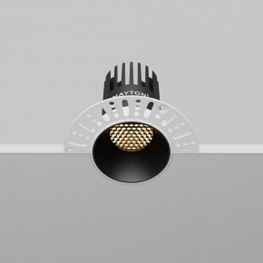 Встраиваемый светильник Maytoni Dip DL119-10W-2.7K-TRS-B в Уфе - ufa.ok-mebel.com | фото 7