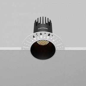 Встраиваемый светильник Maytoni Dip DL120-10W-2.7K-TRS-B в Уфе - ufa.ok-mebel.com | фото 7