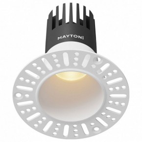 Встраиваемый светильник Maytoni Dip DL120-10W-2.7K-TRS-W в Уфе - ufa.ok-mebel.com | фото