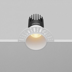 Встраиваемый светильник Maytoni Dip DL120-10W-2.7K-TRS-W в Уфе - ufa.ok-mebel.com | фото 6