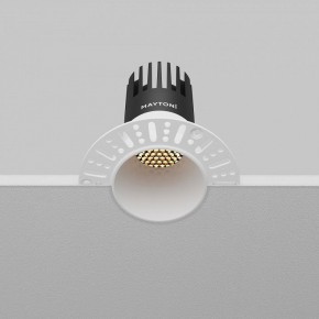 Встраиваемый светильник Maytoni Dip DL120-10W-2.7K-TRS-W в Уфе - ufa.ok-mebel.com | фото 8