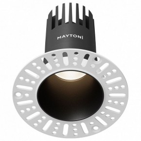 Встраиваемый светильник Maytoni Dip DL120-10W-4K-TRS-B в Уфе - ufa.ok-mebel.com | фото