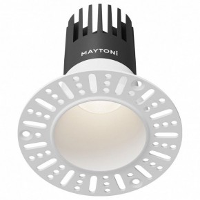 Встраиваемый светильник Maytoni Dip DL120-10W-4K-TRS-W в Уфе - ufa.ok-mebel.com | фото