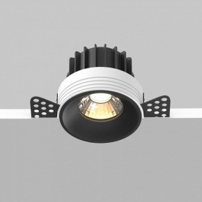 Встраиваемый светильник Maytoni Round DL058-12W3K-TRS-B в Уфе - ufa.ok-mebel.com | фото 4