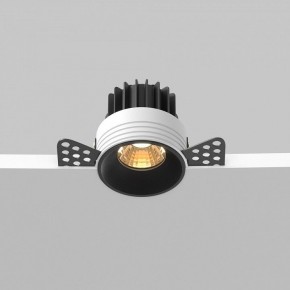 Встраиваемый светильник Maytoni Round DL058-7W2.7K-TRS-B в Уфе - ufa.ok-mebel.com | фото 4
