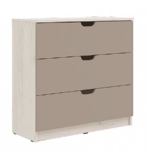 ЮНИОР-4 Комод 3 ящика (Шарли Мокко) в Уфе - ufa.ok-mebel.com | фото