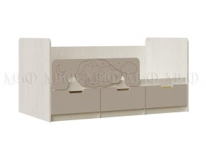 ЮНИОР-4 Кровать 1600 (Шарли Мокко) в Уфе - ufa.ok-mebel.com | фото