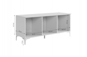 ЗЕФИР Гостиная К2 (белое дерево/черный муар) в Уфе - ufa.ok-mebel.com | фото 5